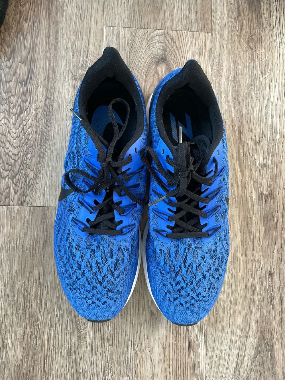 Men Size 11 Nike Air Zoom Pegasus 36 Racer Blue Running Shoes